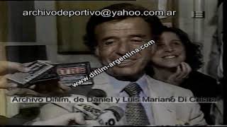 Carlos Menem se enoja por preguntas gays (1993) DiFilm