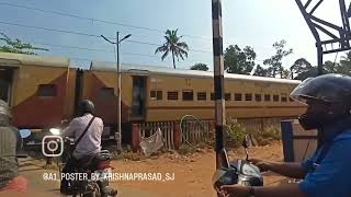 06426 NAGERCOIL KOLLAM EXPRESS CROSSING