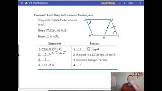 Int2 2-2 Parallelograms