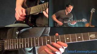 Metallica - One Guitar Lesson Pt.3 - Second Solo