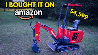 I Bought the CHEAPEST Mini Excavator on Amazon!