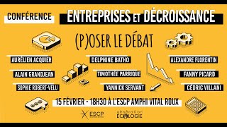 Entreprises et décroissance : (p)oser le débat