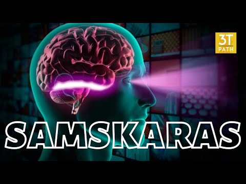 What are samskaras in yoga?