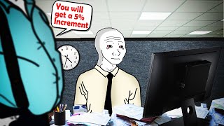 Wojak gets a 5% raise in salary