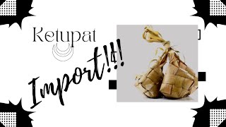 OMG! KETEMU KETUPAT LEBARAN SEPERTI DI INDONESIA! || EDISI LEBARAN 2022