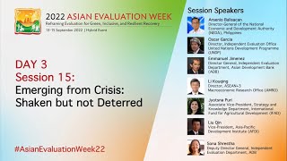 2022 AEW Session 15: Emerging from Crisis: Shaken but not Deterred