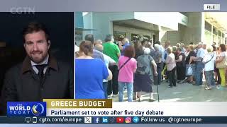 Battles in Greek government over budget direction