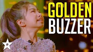 Singing Sensation Celine Tam Gets GOLDEN BUZZER On World's Got Talent 2019! | Got Talent Global