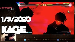 【BeasTV Highlight】1/9/2020 Street Fighter V カゲ Kage