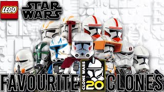 My FAVOURITE LEGO Star Wars Clone Troopers...