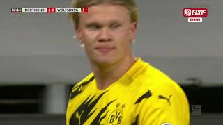 Resumen - Borussia Dortmund 2  Wolfsburg 0 - Jornada 14 Bundesliga