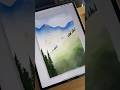Procreate beginner friendly watercolor tutorial #procreatetutorials #procreate #procreatebrushes