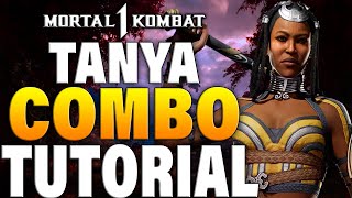 Mortal Kombat 1 Tanya Combos - Mortal Kombat 1 Tanya Combo Tutorial