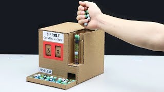 Wow! DIY Amazing Marble Counting Machine - Cardboard
