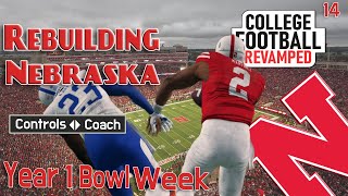 Rebuilding Nebraska | Y1 Bowl | Surprise Bowl Game! | College Football Revamped | #14