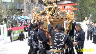 平成26年 日本橋福徳神社 本社神輿宮入り式典