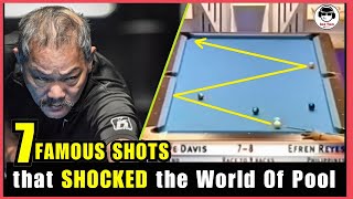 Efren Bata Reyes 7 Famous Shots That SHOCKED the World Of Pool