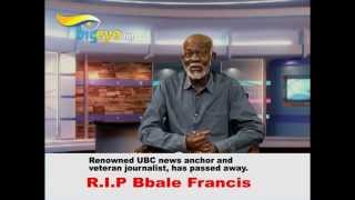 Bbale Francis's last tv recording - 30th March 2015