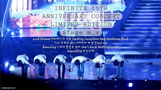 인피니트 리미티드 에디션 콘서트 무대 모음 INFINITE 15TH ANNIVERSARY CONCERT : LIMITED EDITION Stage mix