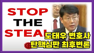 탄핵심판 최후변론 - 도태우 변호사의 STOP THE STEAL (자료영상)