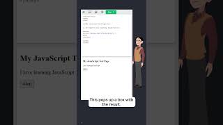JavaScript Output - Part 3 - alert() - #w3schools #javascript #programming
