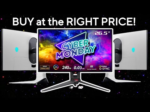 Buy OLED Monitors at the Right Price! Cyber Monday Holiday QD OLED Mini LED Monitor Sales