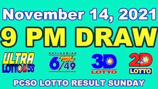 [SUMMARY] PCSO 9:00 PM Lotto Draw – November 14, 2021