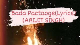 Pachtaoge (Lyrics): Arijit Singh || B Praak |Jaani #shorts #ytshortsindia #arijitsingh