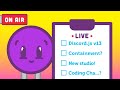 Coding Train Live: Exploring New Studio and a Coding Challenge?