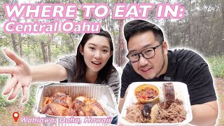 Central Oahu FOOD TOUR! [Wahiawa, Oahu, Hawaii] || Chicken, Barrel BBQ, and Brownies!