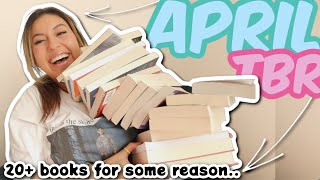 I WILL READ THESE BOOKS THIS MONTH!! APRIL TBR 📖✨