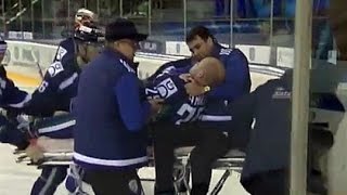 Brutal Footage Of Ice Hockey Player’s Throat Getting Slashed By Skate Emerges Online