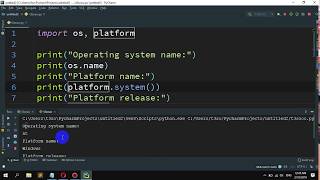How to Check the Operating System name and Platform with Python