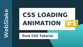 Amazing colorful css loading animation using html & css only | Pure CSS tutorial