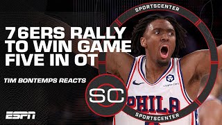 Tyrese Maxey TAKES OVER:  Reaction To 76ers’ Game 5 win vs. Knicks | SportsCente