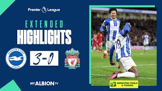 Extended PL Highlights: Albion 3 Liverpool 0