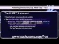SQL Training - Structured Query Language Tutorial - The INSERT Statement Lesson