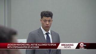 Jackson Mahomes in court, judge grants modification to his bond agreement with one major exception