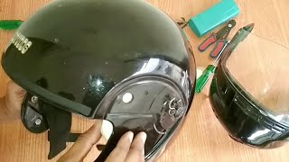 How to wash  and repair bike helmet at home (@gfrncrafts7979 )