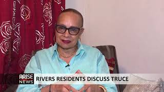 RIVERS RESIDENTS DISCUSS TRUCE