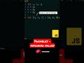 Variables (Assigning Values) - JavaScript Tutorial #Shorts #Romeo