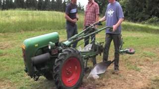 1. Eichsfelder Oldtimer und Motor Raritätentreffen in Rhumspringe / Brachland Pflügen Holder