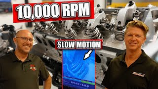 America's Fastest Streetcar Engine Spins to 10,000 RPM  With NEW Cam! + Slow Motion Video