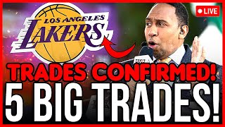 JUST CONFIRMED! 5 BIG TRADES FOR THE LAKERS! CHANGES NEEDED IN THE LA! TODAY'S LAKERS NEWS