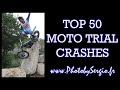 Top 50 Moto trial crashes