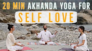 20 min Yoga for Self-Love (Intermediate Class) | Connect to Your True Nature