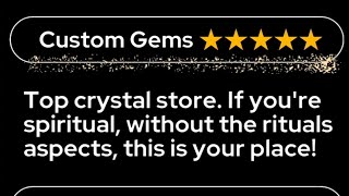 THE BEST STORE FOR CRYSTALS, STONES, \u0026 GEMS!