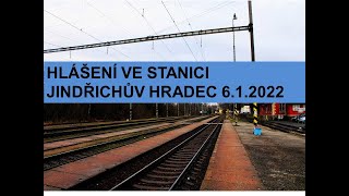 Staniční Hlášení V Jindřichově Hradci 6.1.2022