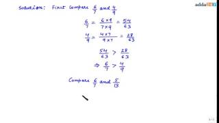 Quantitative Aptitude: Concepts of Fractions