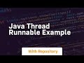 java thread runnable example